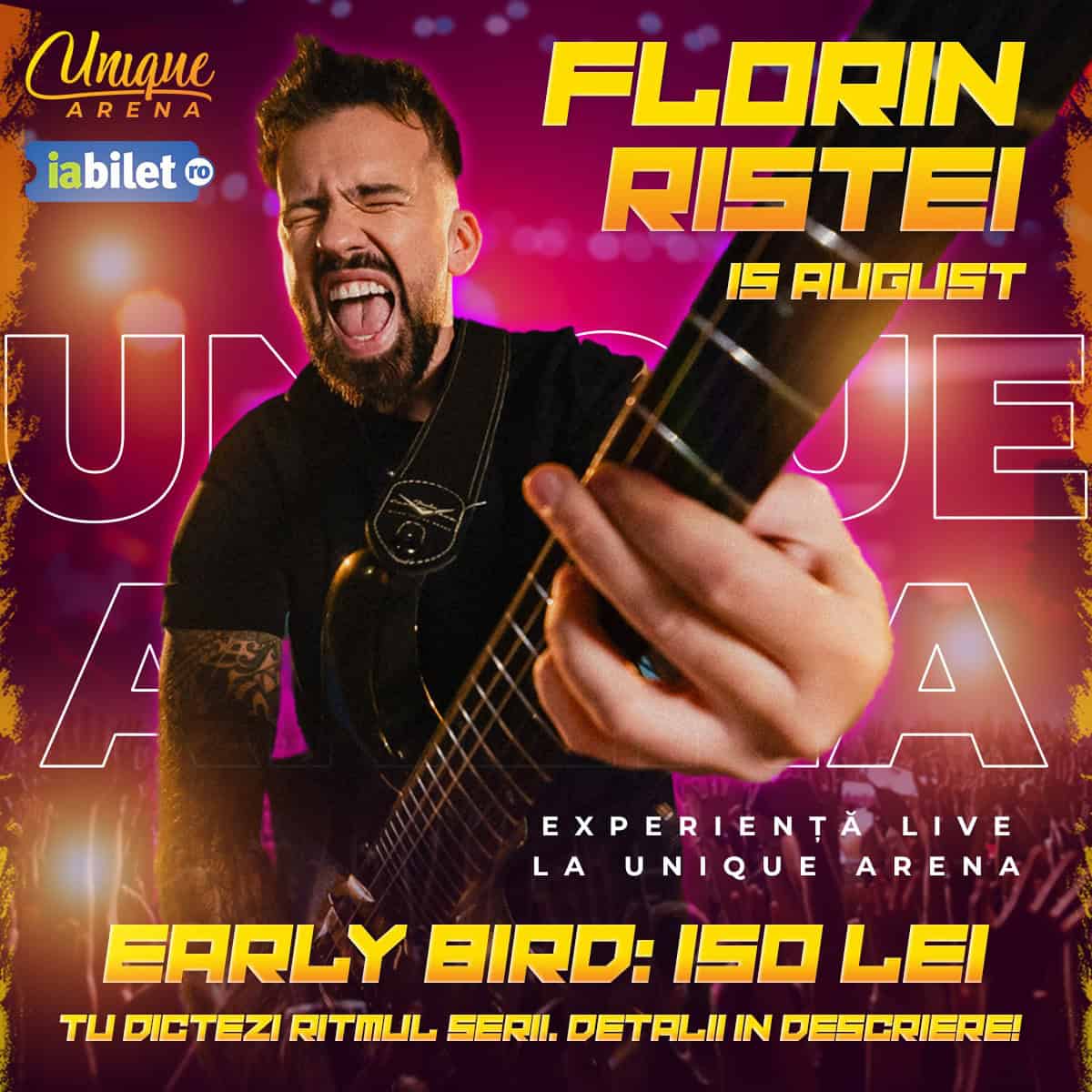 Florin Ristei LIVE @ Unique Arena | Concert & Dining Experience