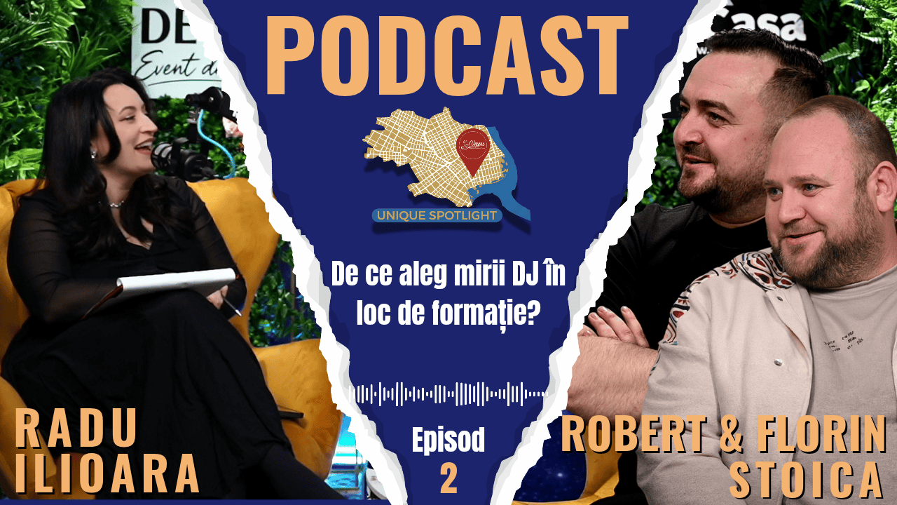 De ce aleg mirii DJ în loc de formație? Robert & Florin Stoica | Unique Spotlight Ep. 2
