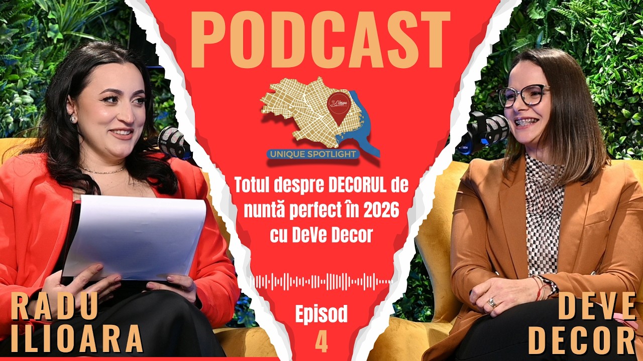 Totul despre decorul de nuntă perfect în 2026 cu DeVe Decor | Unique Spotlight Ep. 4
